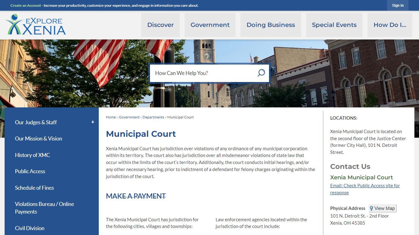 Municipal Court | Xenia, OH