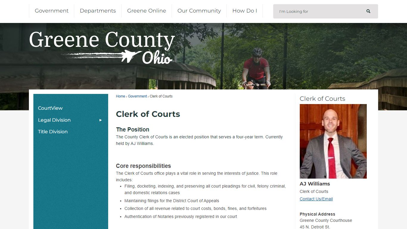 Clerk of Courts | Greene County, OH - Official Website